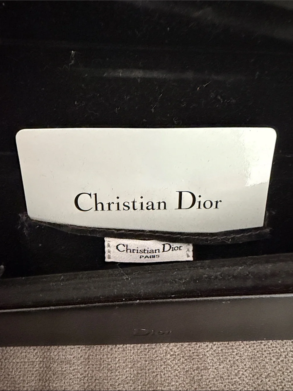 Dior Gold Aviator Sunglasses with Silver Mirrored Lenses